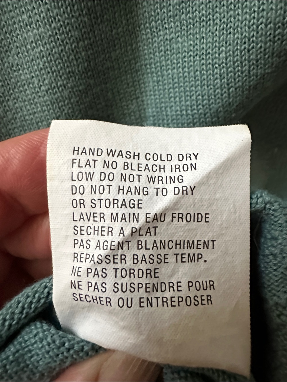 Koret Seafoam Short Sleeve Textured Tee - Picture 4 of 4